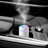 300ml Mini Air Humidifier Ultrasonic Aroma Essential Oil Diffuser for Home and car