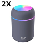 300ml Mini Air Humidifier Ultrasonic Aroma Essential Oil Diffuser for Home and car