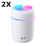 300ml Mini Air Humidifier Ultrasonic Aroma Essential Oil Diffuser for Home and car